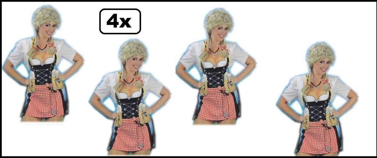 4x Bierschort bayern dame one size