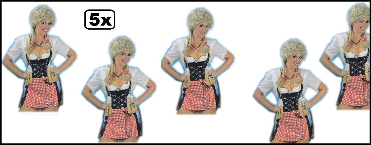 5x Bierschort bayern dame one size