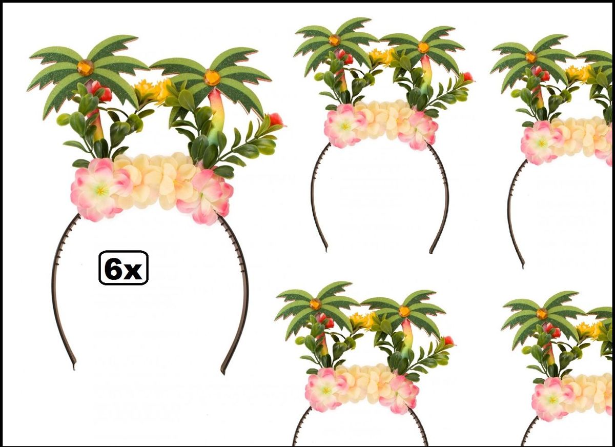 6x Diadeem Tropical Island