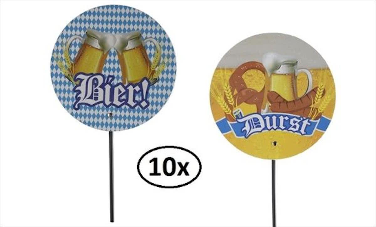 10x Zwaaiborden bierfeest