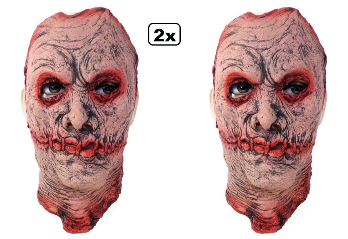 2x Gezichtmasker littekens