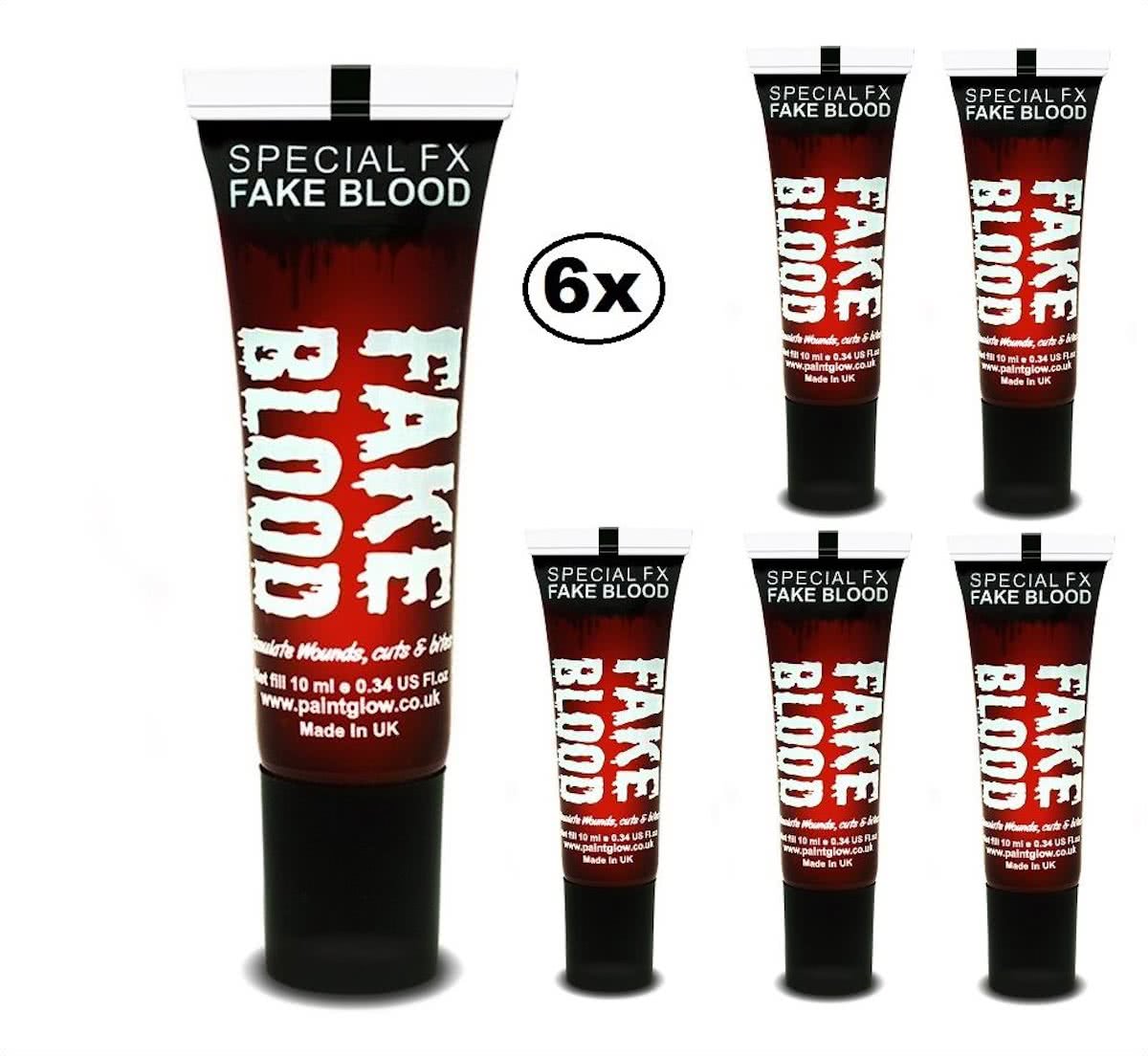 6x Fake Blood gel 10 ml