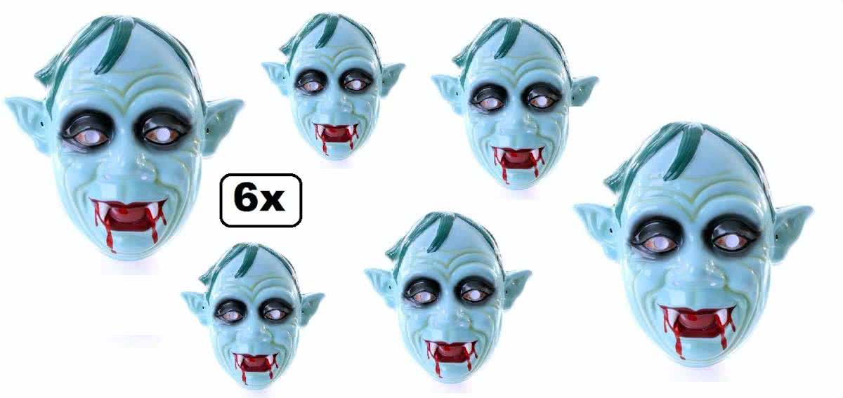 6x Zombie masker Pa