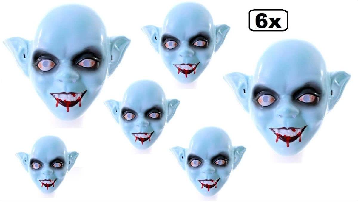 6x Zombie masker Zoon