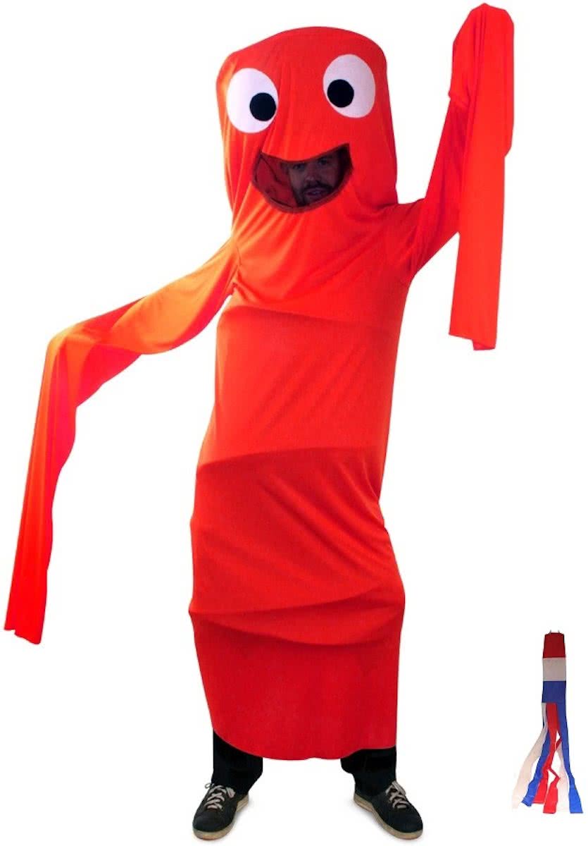 Funny windsock rood one size