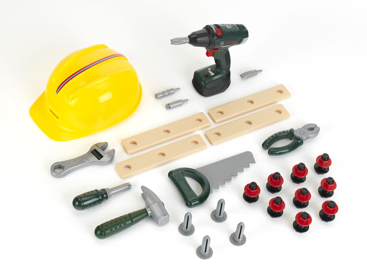 Bosch Speelgoed Professional Line Gereedschapskoffer met Accessoires