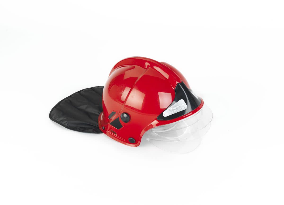 Brandweerhelm rood