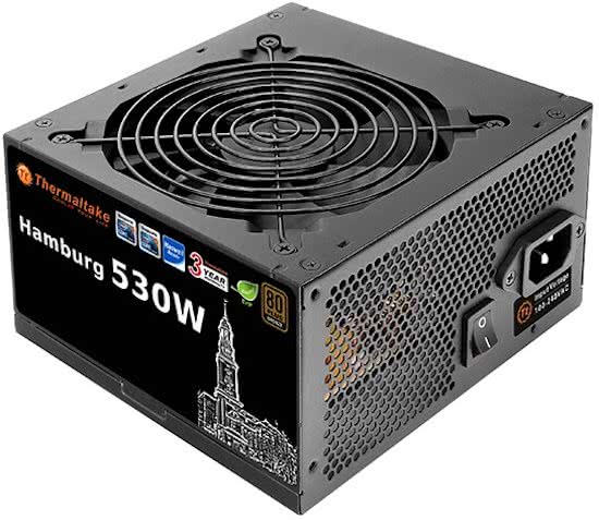 Thermaltake Hamburg 530W 80Plus Standard PSU