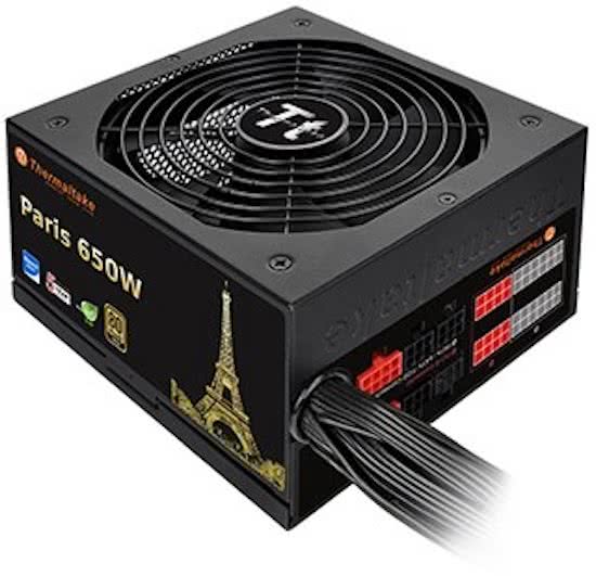 Thermaltake Paris 650W 80Plus Bronze PSU