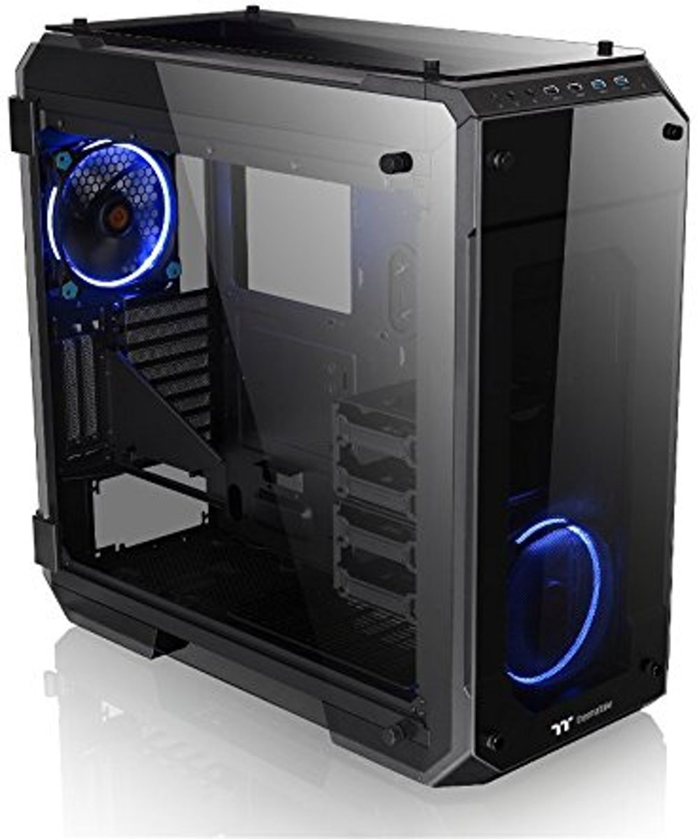 Thermaltake View 71 TG (Tempered Glass) PC Case - Black