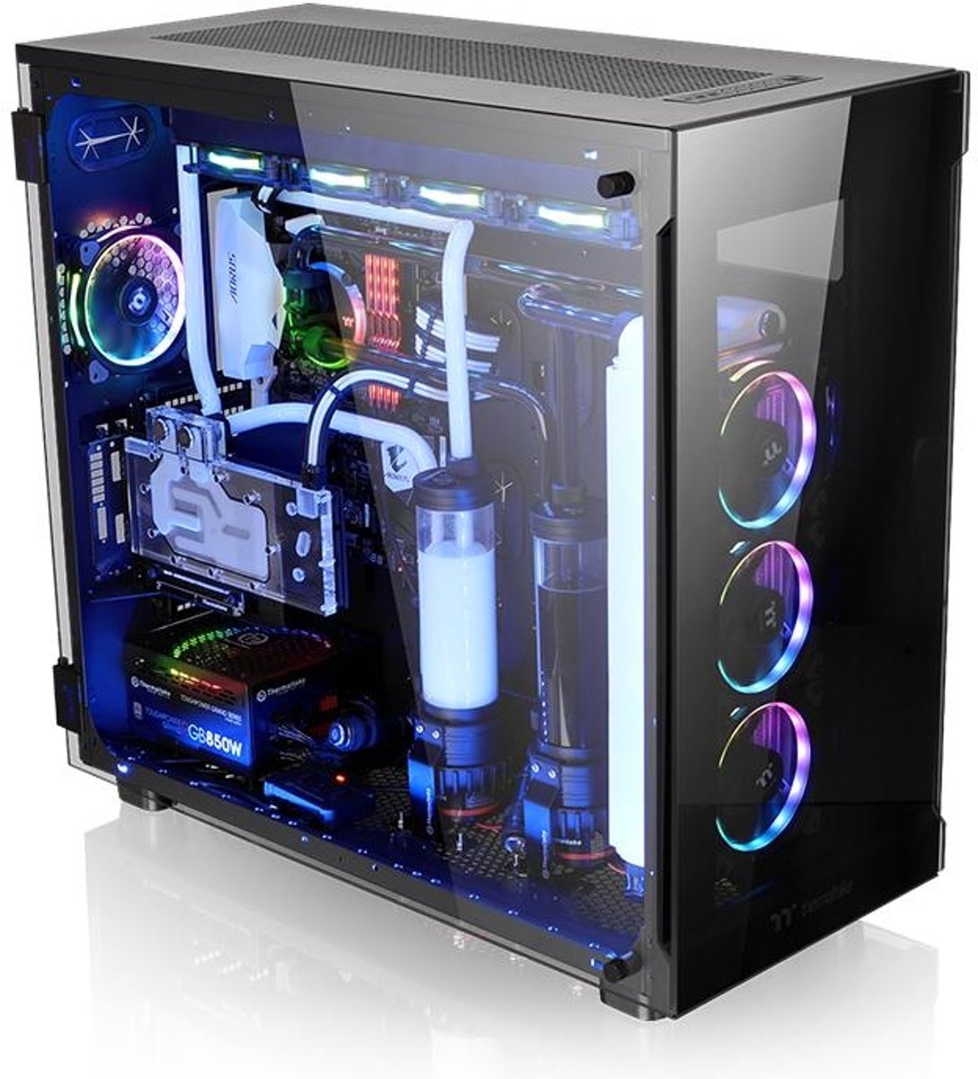 Thermaltake View 91 TG RGB Ultra Tower Zwart