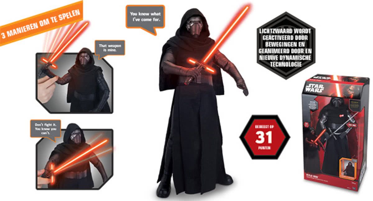 Star Wars Kylo Ren Interactive - 44 cm