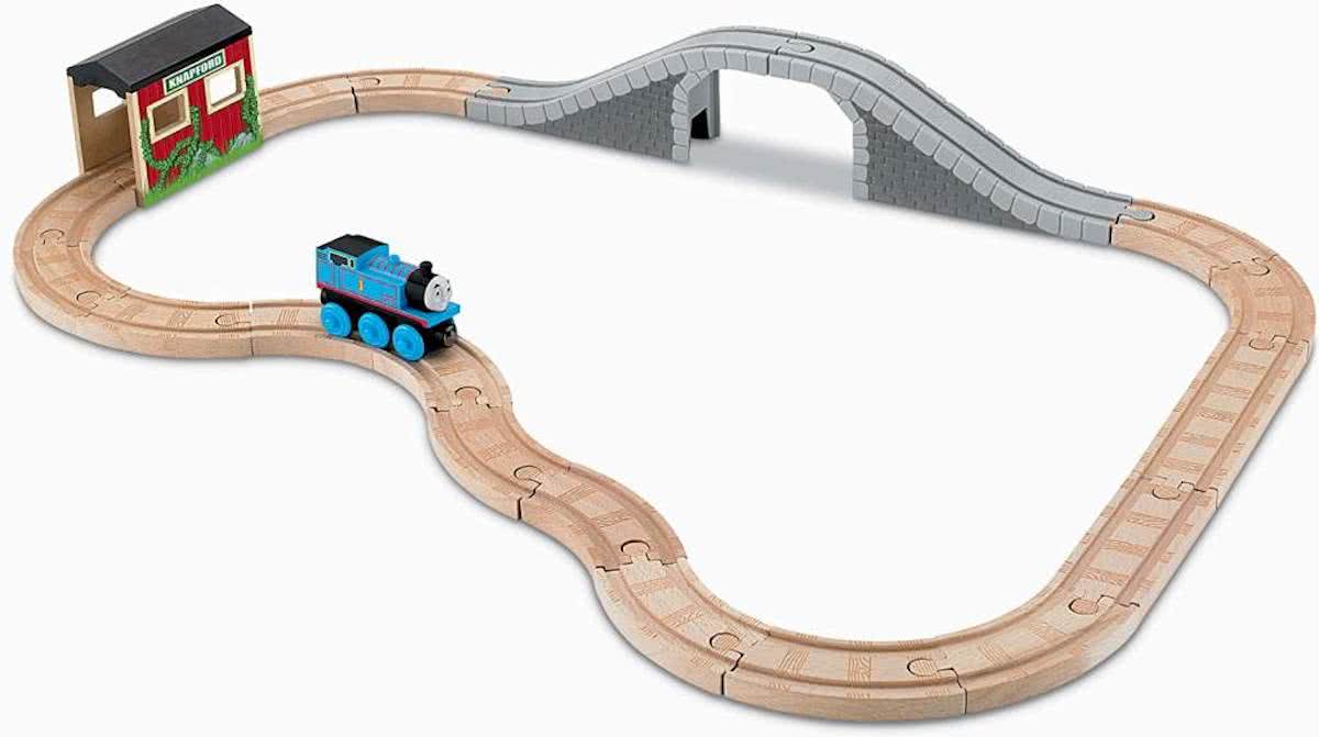 Thomas and Friends houten trein set 5 in 1 Up And Around Set