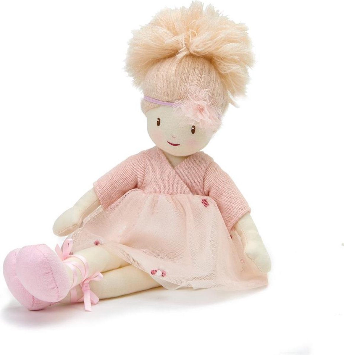 Threadbear Pop: AMELIE 13x11x35cm, katoen en wol, op hangkaart, 3+