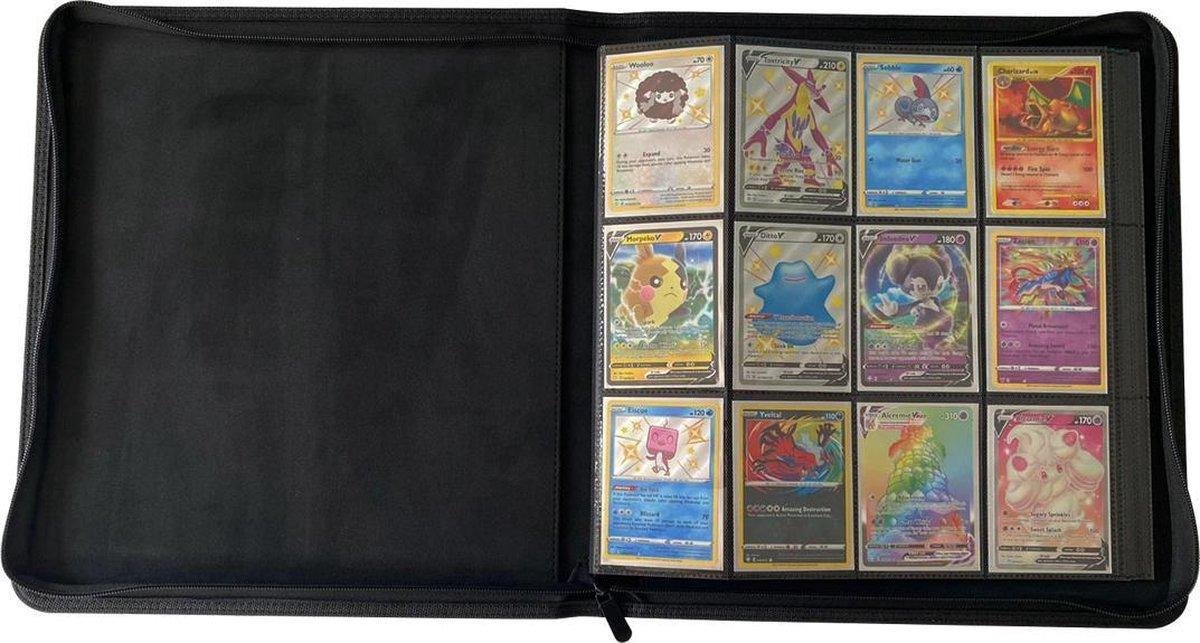 Thredo Pokémon Verzamelmap Voor 80 Kaarten - Pokémon Kaarten Album Map - 4-Pocket Binder