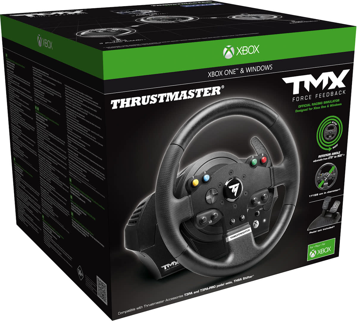 TMX Force Feedback steering wheel Xbox One & PC