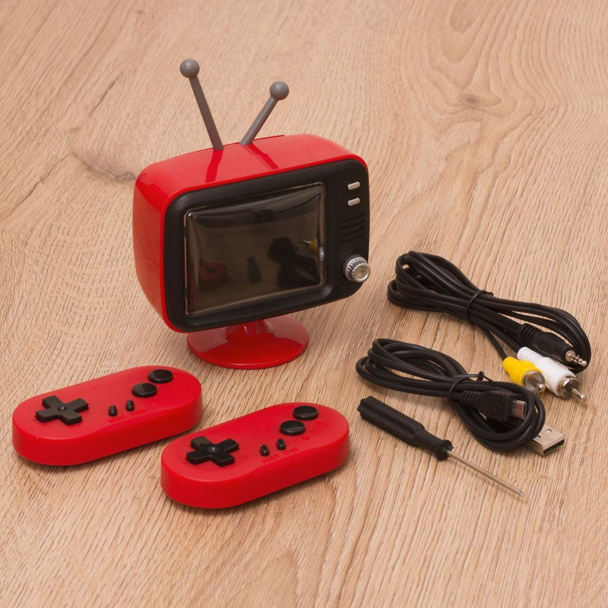 ORB Retro Console Mini TV 300in1 - Retro Gaming for 2 players