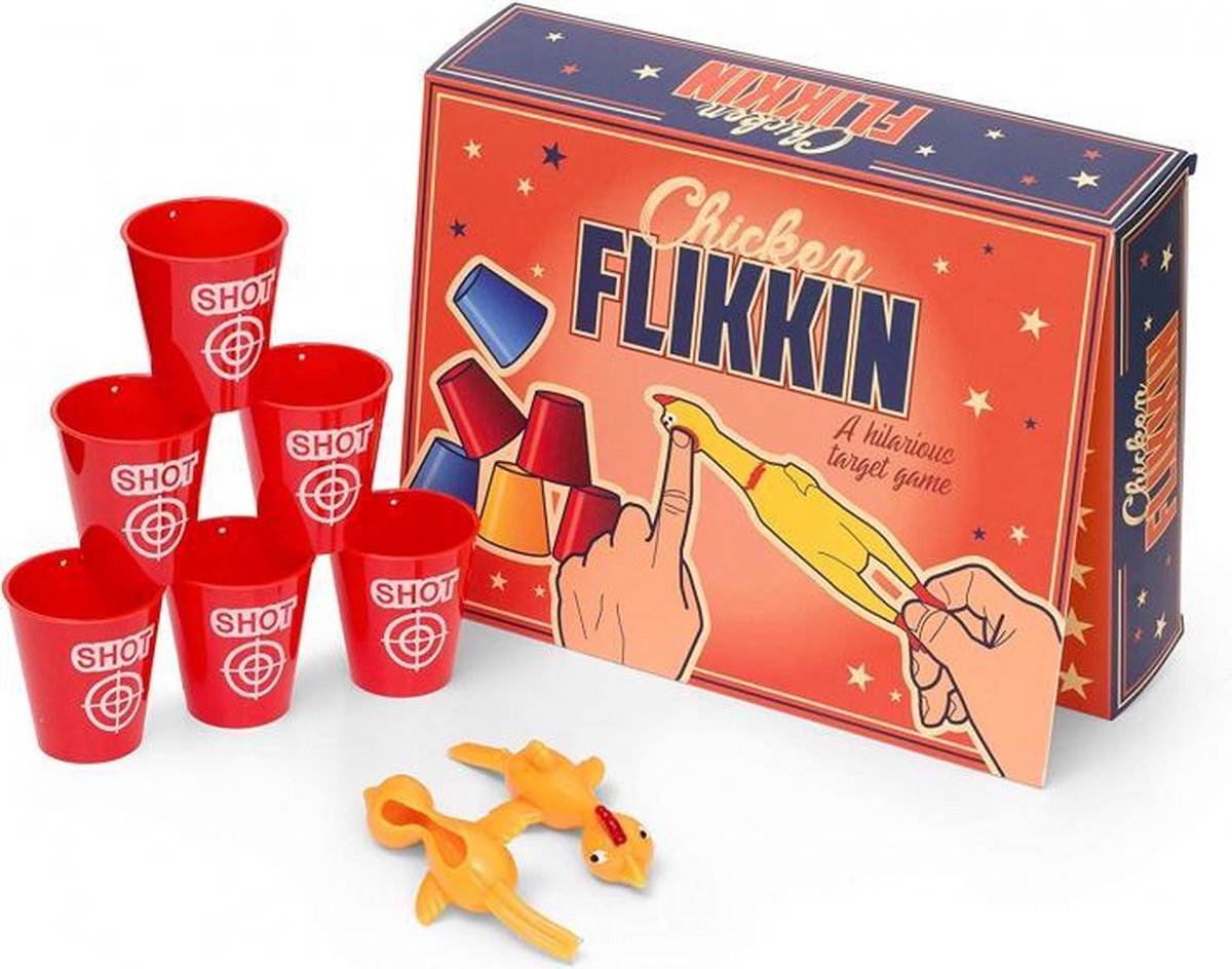 tafelspel Novelty Flickin junior 8-delig