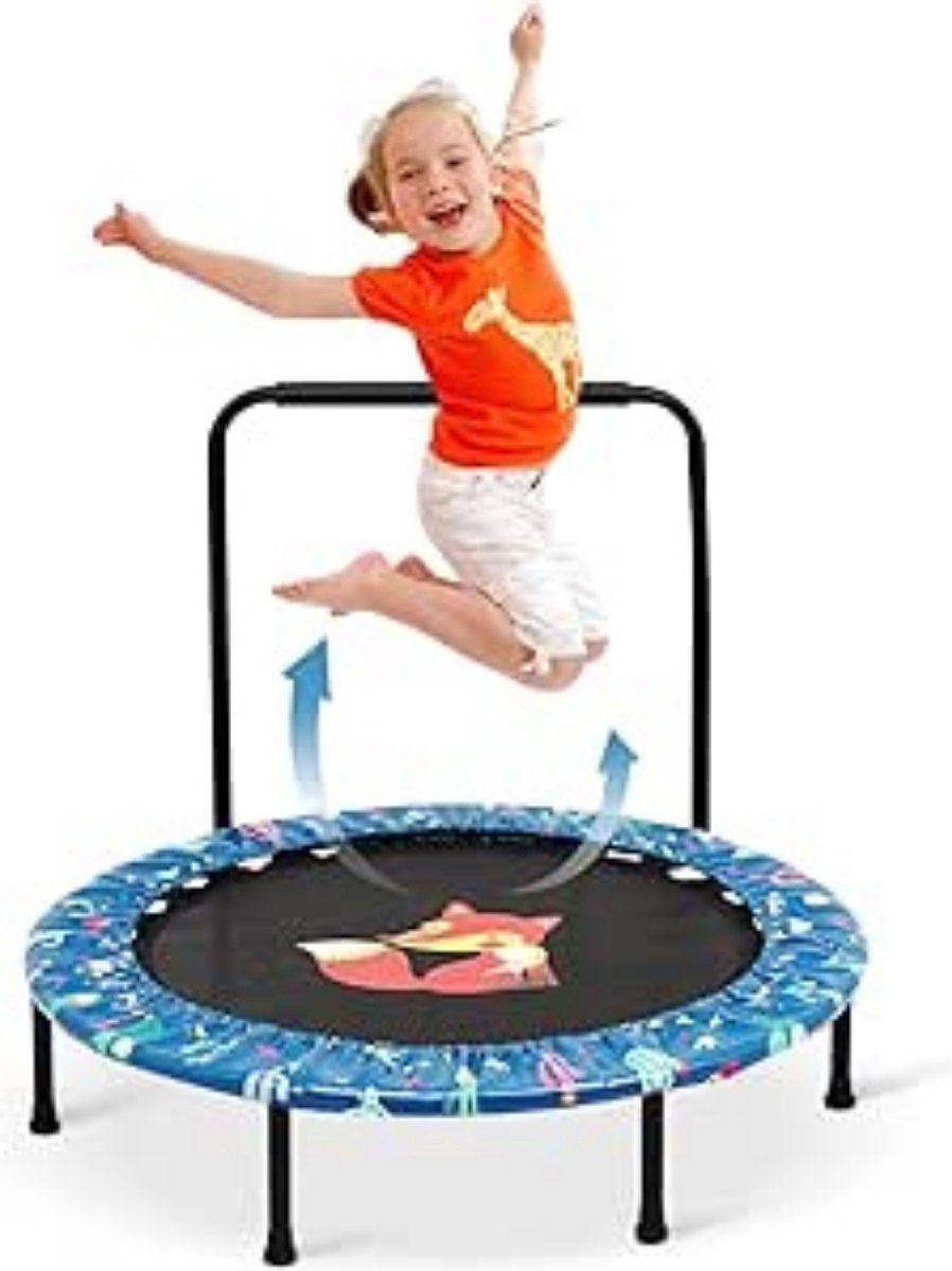 Baby Trampoline – Baby Jumper Speelgoed – Activity – Baby Bouncer – Indoor & Outdoor – Weerbestendig – Blauw