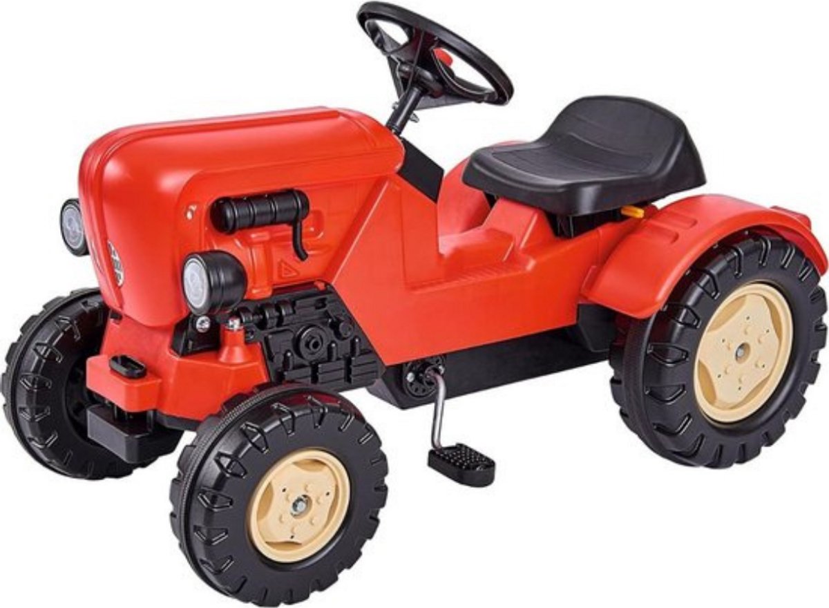   – Looptractor –   – Jongen & Meisje – Loopwagen – Stijlvol Design – Safe – Rood