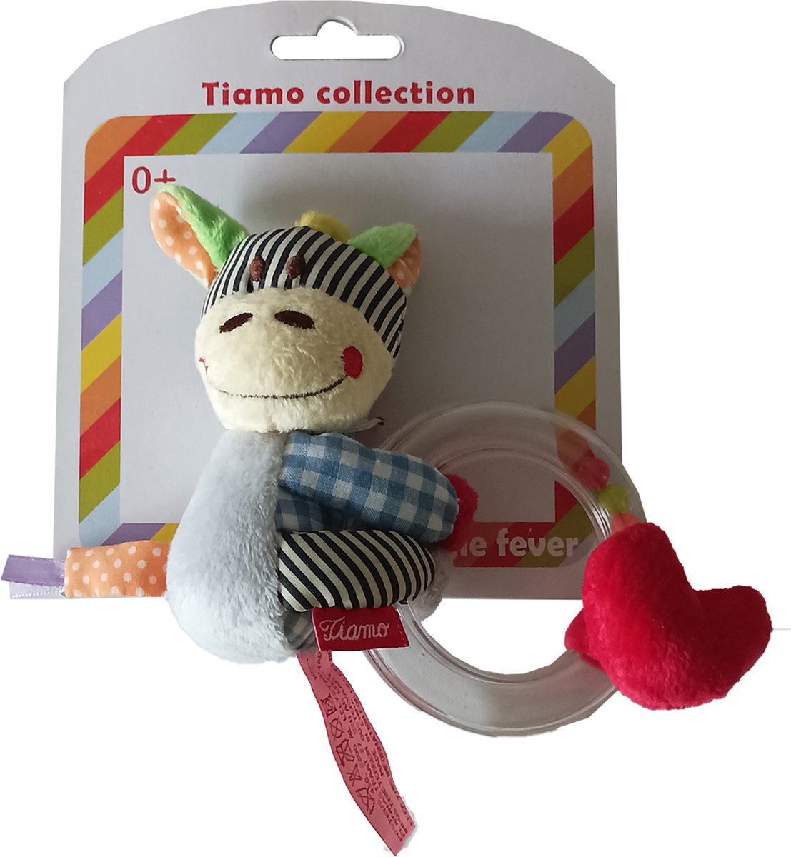 Tiamo Jungle fever Zebra Ringrammelaar