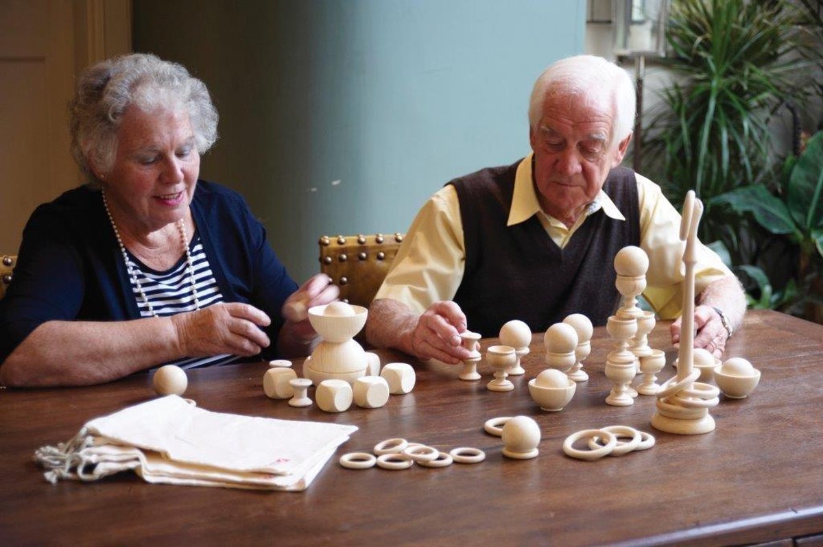 TickiT Grote beuken houten ringen 70mm