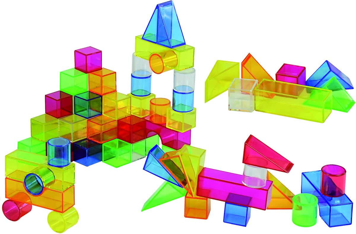 Transparante blokken - 50 stuks