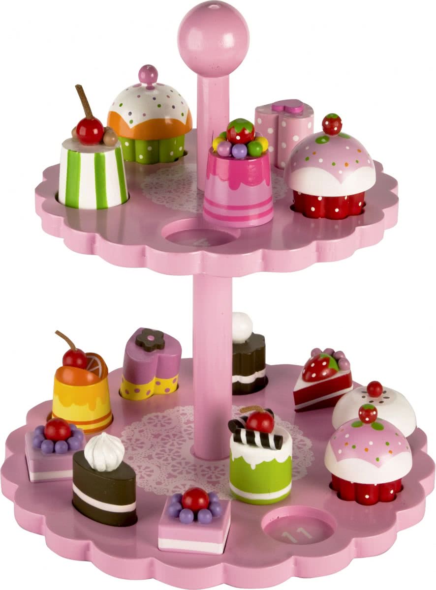 Tidlo Houten High Tea Taartenplateau