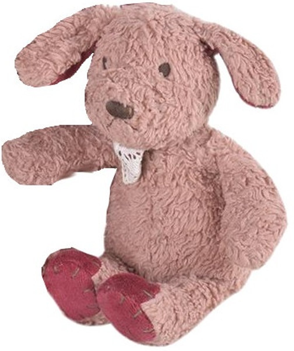 Tikiri Knuffelhond 25 Cm Bruin