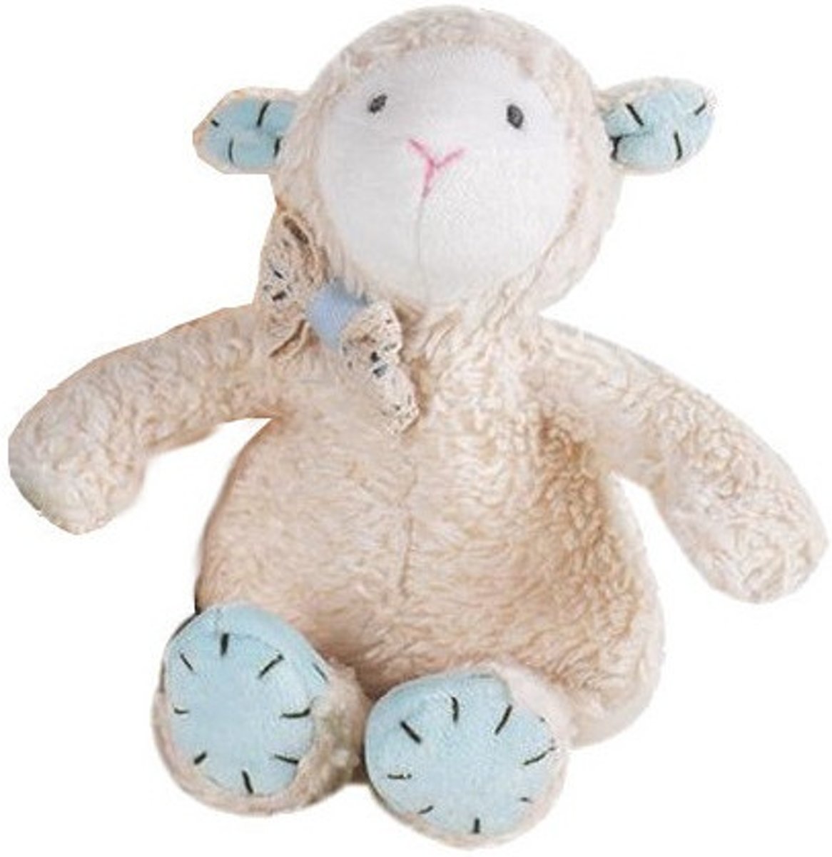 Tikiri Knuffelschaap 25 Cm Wit