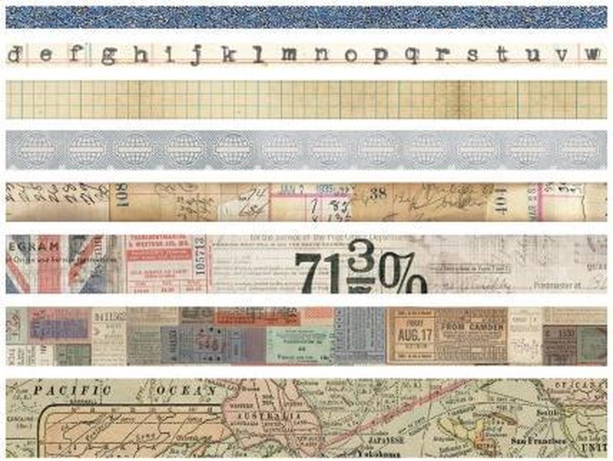 Idea-ology • Tim Holtz design tape journey - 1 stuk