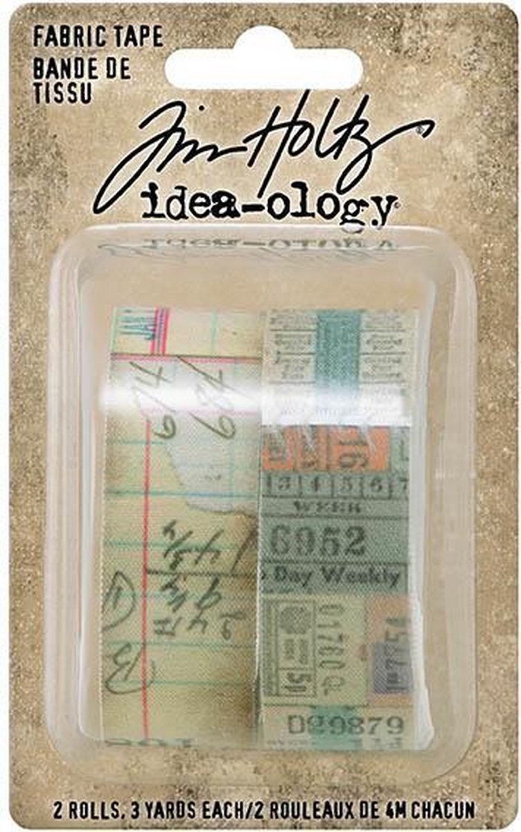 Tim Holtz Idea-ology Fabric Tape (TH94041)