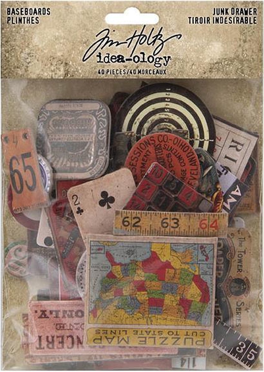 Tim Holtz Idea-ology Junk Drawer Baseboards (TH94044)