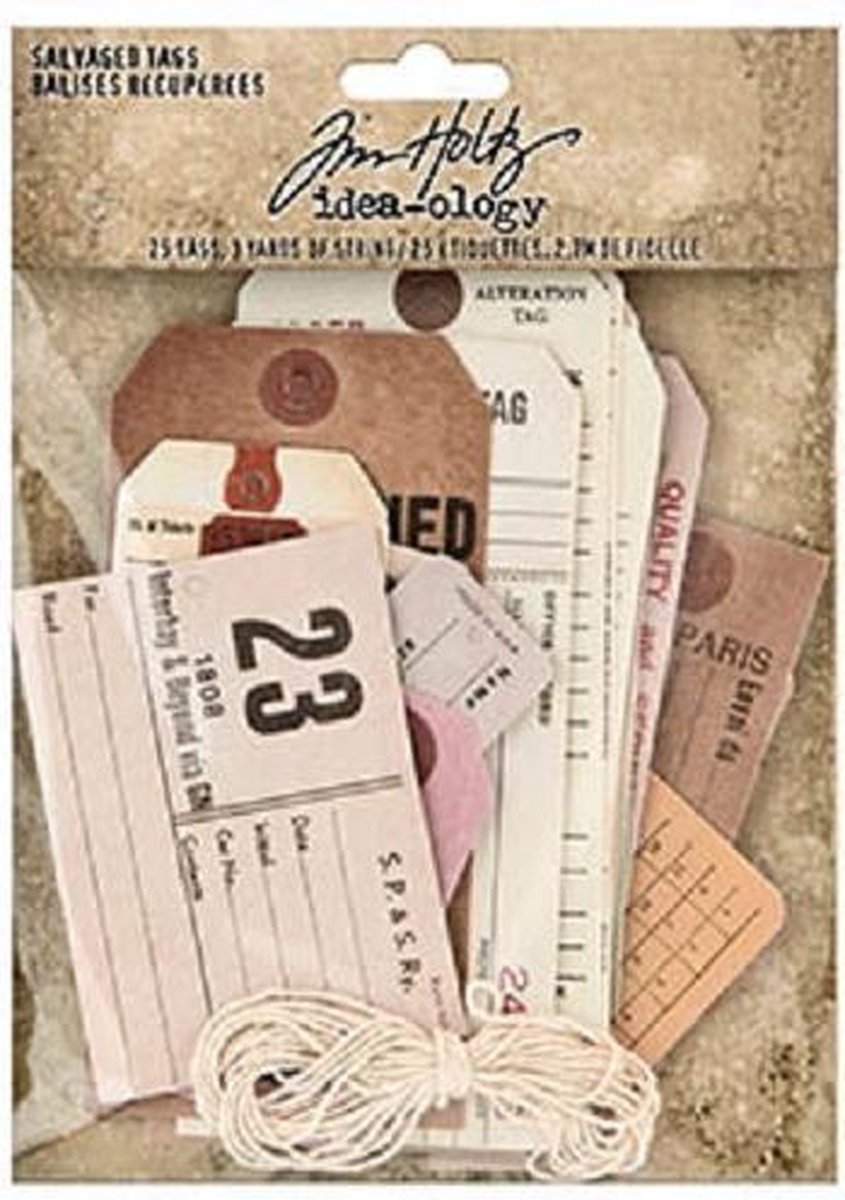 Tim Holtz Idea-ology Salvaged Tags (TH94048)