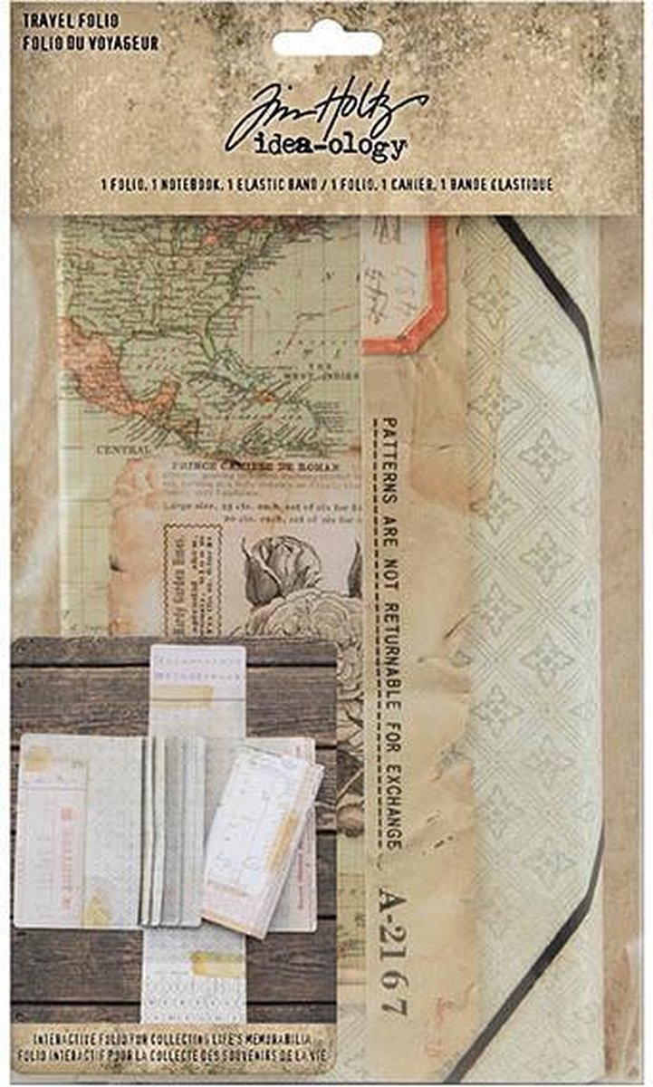 Tim Holtz Idea-ology Travel Folio (TH94032)