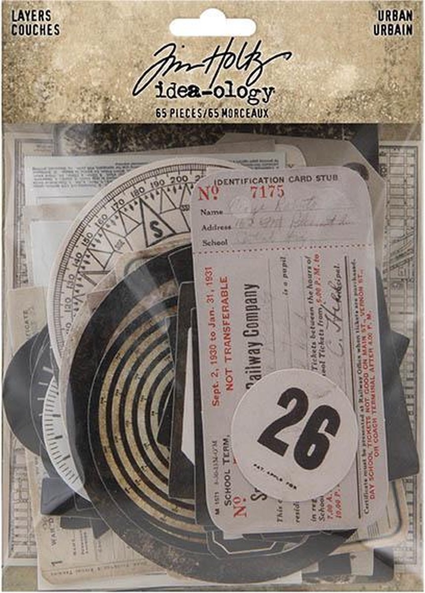 Tim Holtz Idea-ology Urban Layers (TH94042)