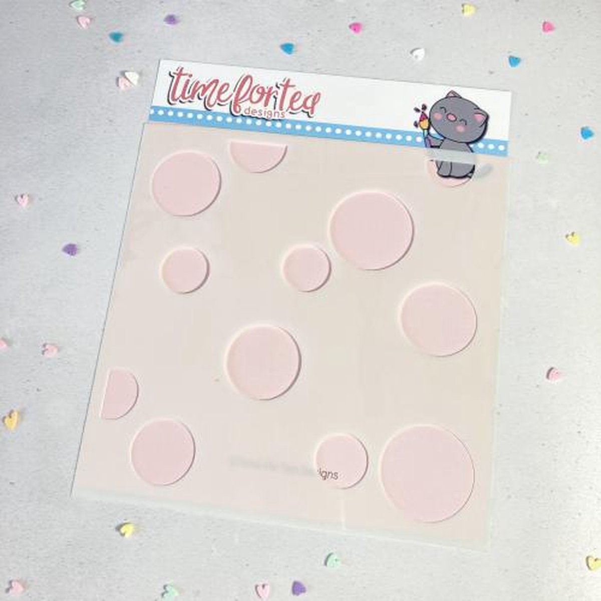 Bokeh Bubbles Stencil (T4T/750/Bok/Ste) (DISCONTINUED)