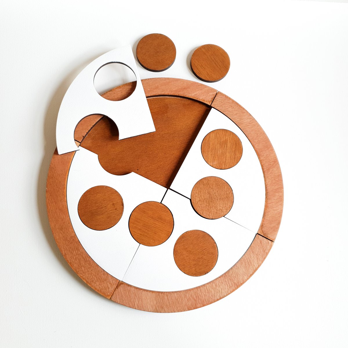 Houten Speelgoed Pizza - Puzzel - Kinderen