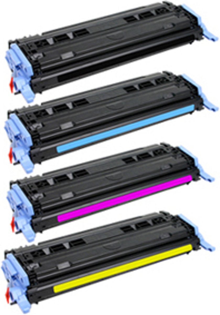 Tito-Express PlatinumSerie 4 Toner XXL voor HP Laserjet Enterprise Q6000A - Q6003A 124A PlatinumSerie 1600 / 2600 / 2600N / 2605 / 2605DN / 2605DTN / CM1015 / CM1015MFP / CM1017 / CM1017MFP / CP2600