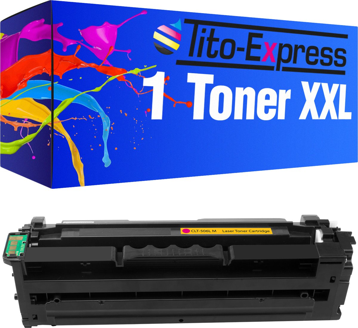 Tito-Express PlatinumSerie PlatinumSerie® 1 toner compatibel met Samsung CLT-506 L XL magenta 3500 paginas Samsung: CLP-680 / CLP-680 DW / CLP-680 Series / CLP-680 ND / CLX-6260 FR / CLX-6260 FW / CLX-6260 FD / CLX-6260 ND / Premium Line: CLP-680