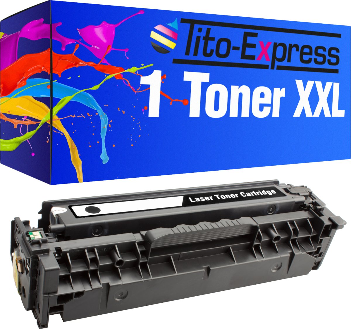 Tito-Express PlatinumSerie PlatinumSerie® 1 toner compatibel voor HP CF380X zwart XXL Color LaserJet Pro MFP M 470 Series / MFP M 476 NW / MFP M 476 DN / MFP M 476 DW