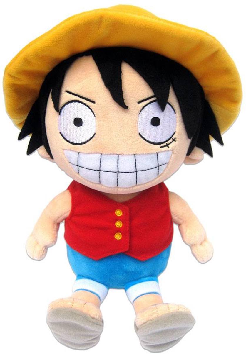 One Piece Plush Figure Luffy 32 cm