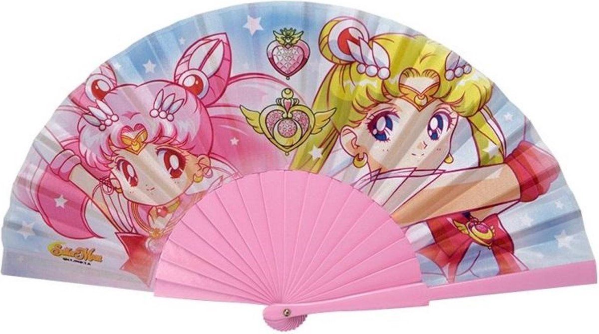 Sailor Moon & Chibi Moon Fan (Waaier)