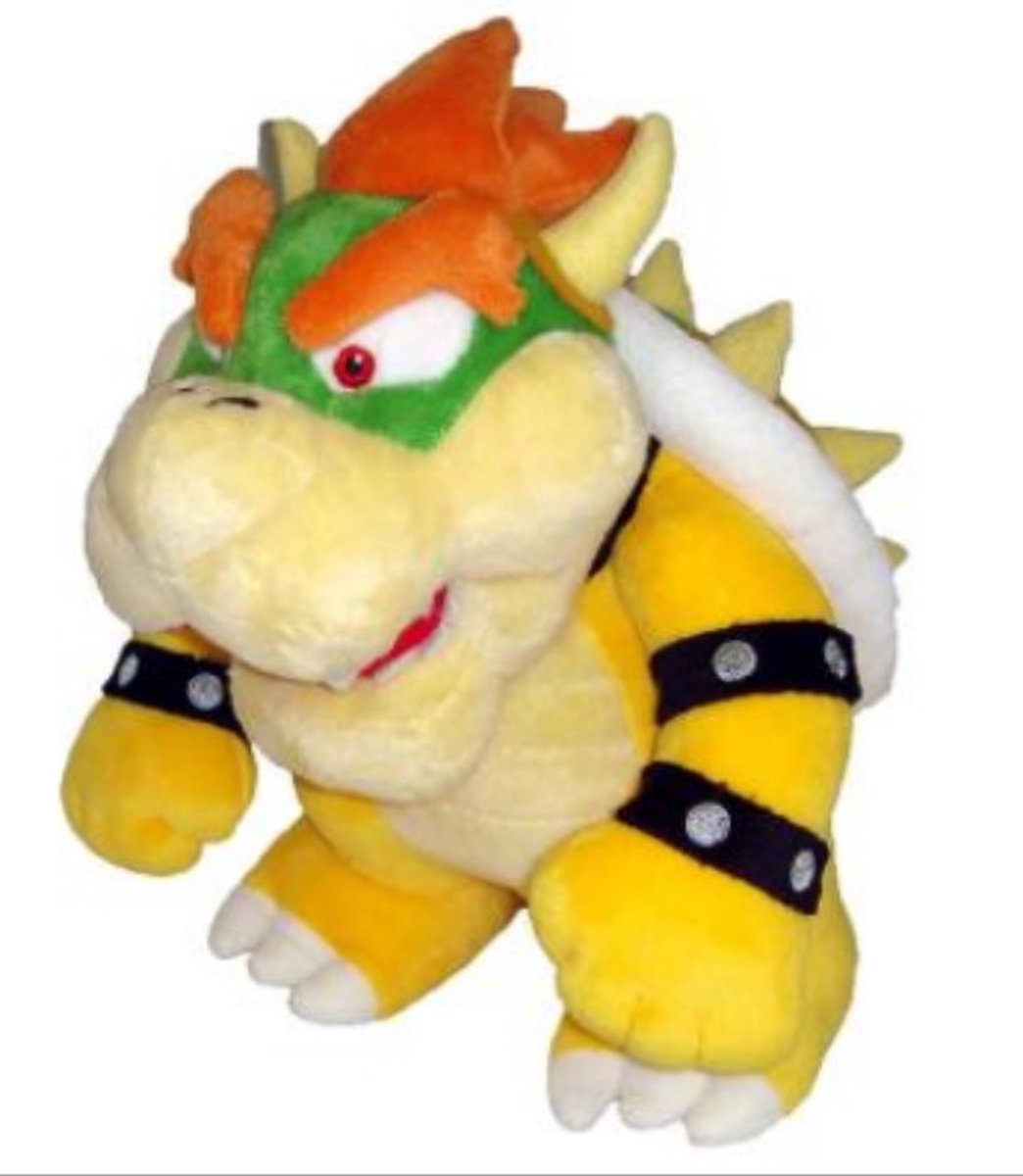 SUPER MARIO - Bowser - Plush 26cm