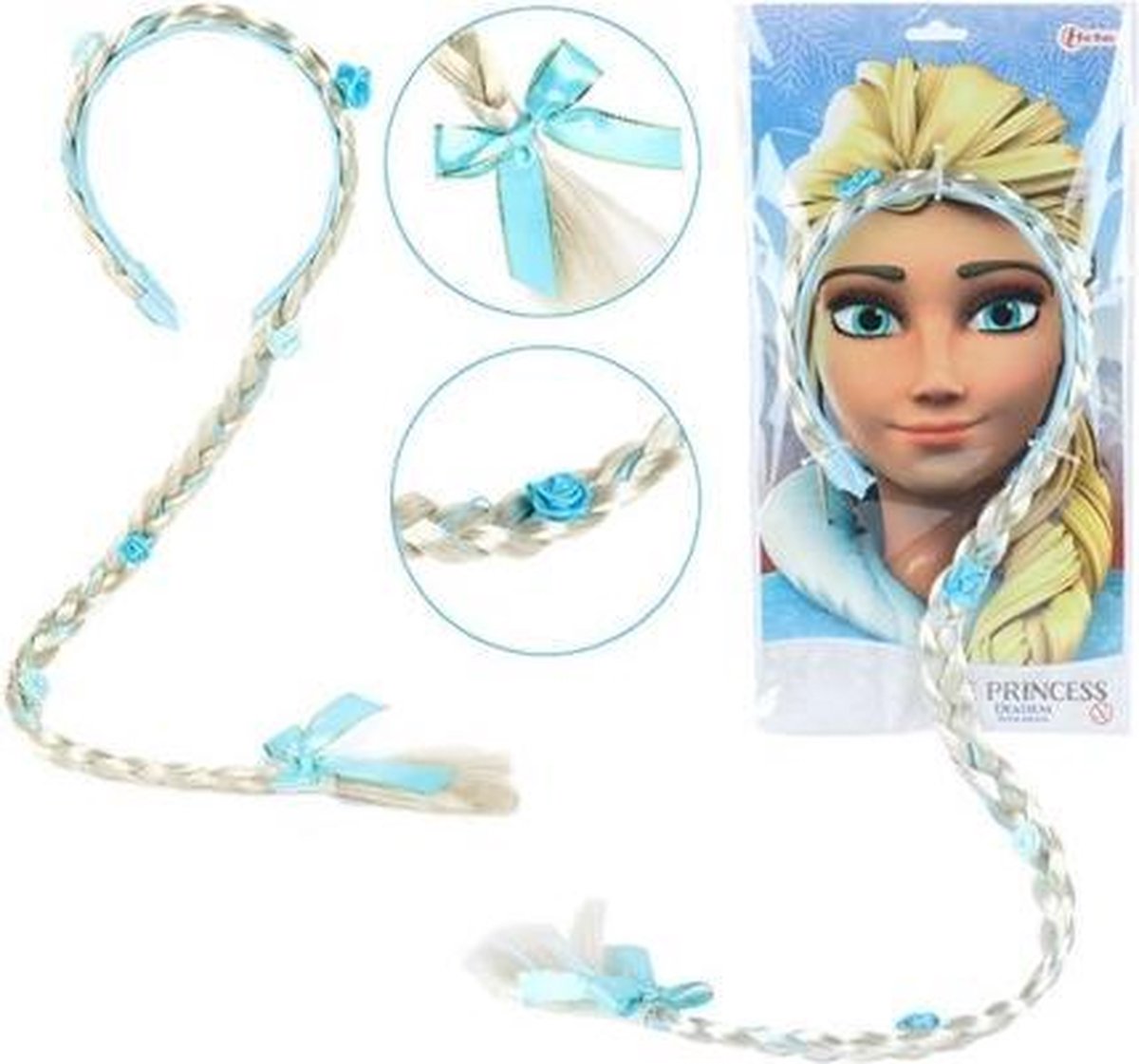 Toi Toys Ice Princess Diadeem Met Haarvlecht