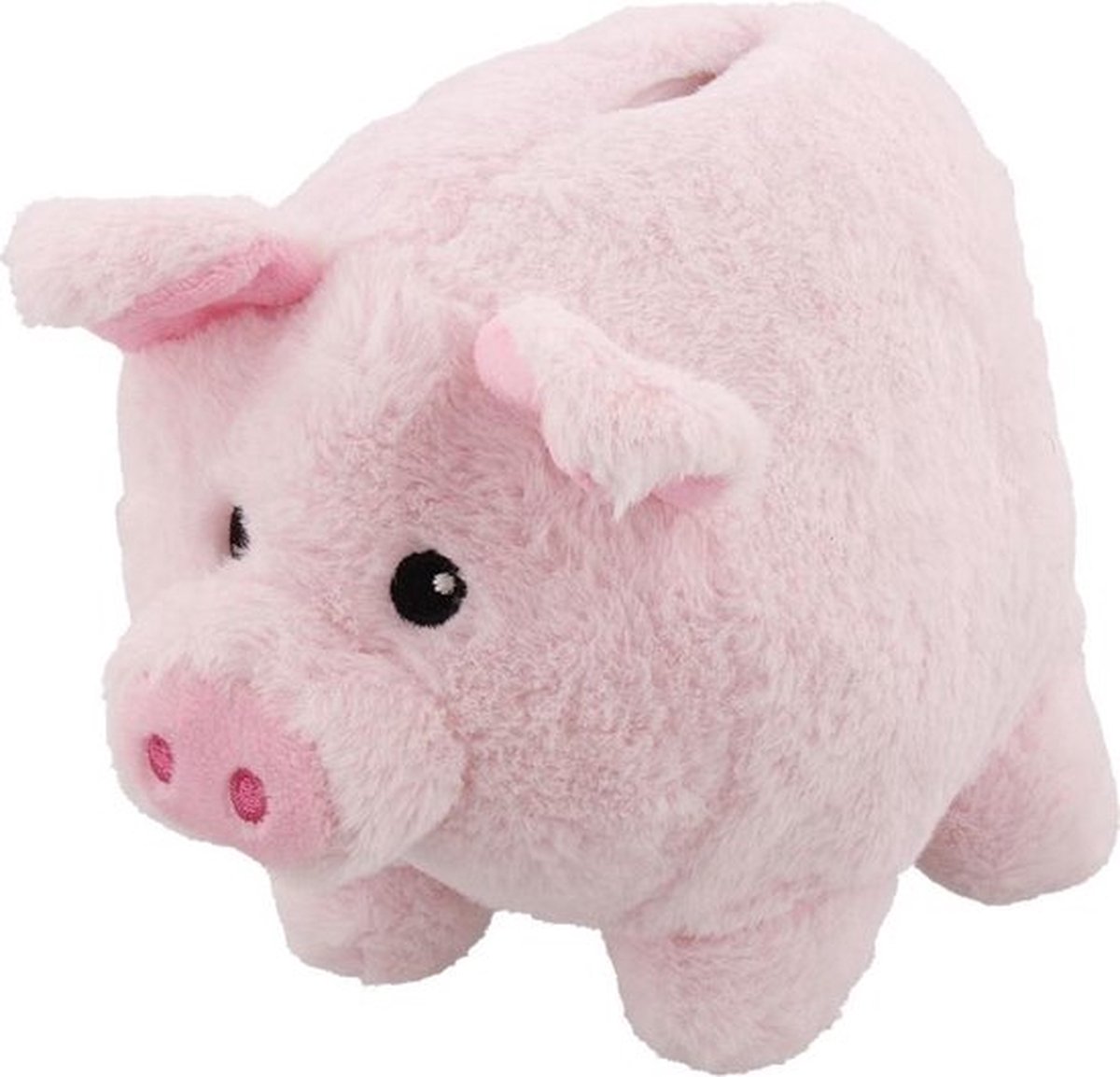 Pluche Spaarvarken - Spaarpot Varken - Pluche Spaarpot Varkentje - Geld Sparen - Kinderkamer - Kraamcadeau  - Spaarpot voor Kinderen - Euro Spaarpot - Muntjes Spaarpot - Mooie Spaarpot - Spaarknuffel / Spaarpot Knuffel - Kleur: Roze - Roze Spaarpot