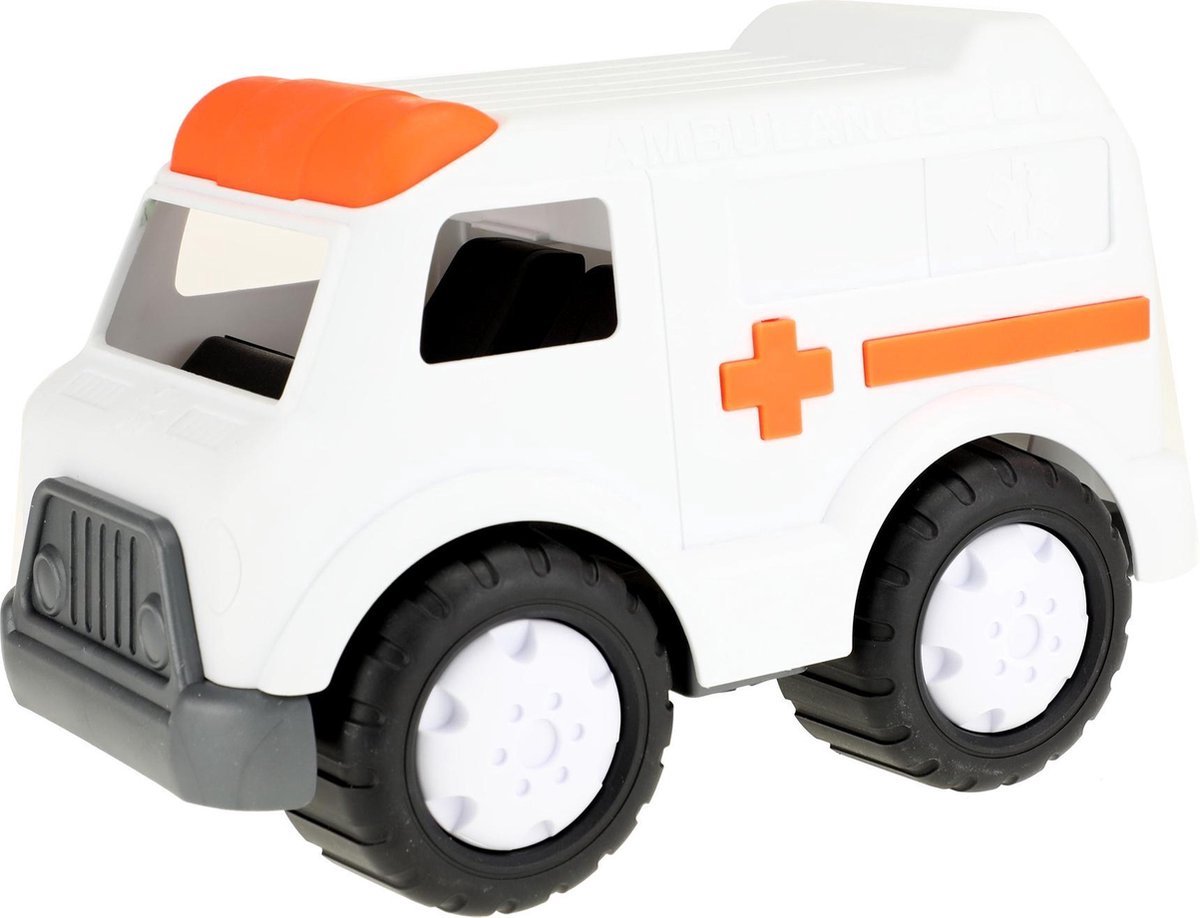 Toi Toys - Large - hulpdienst - Ambulance - Auto