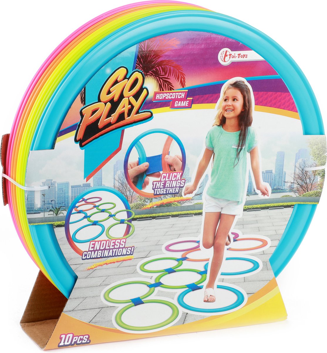 Toi-Toys Go Play Hinkelspel Regenboog (62520A)