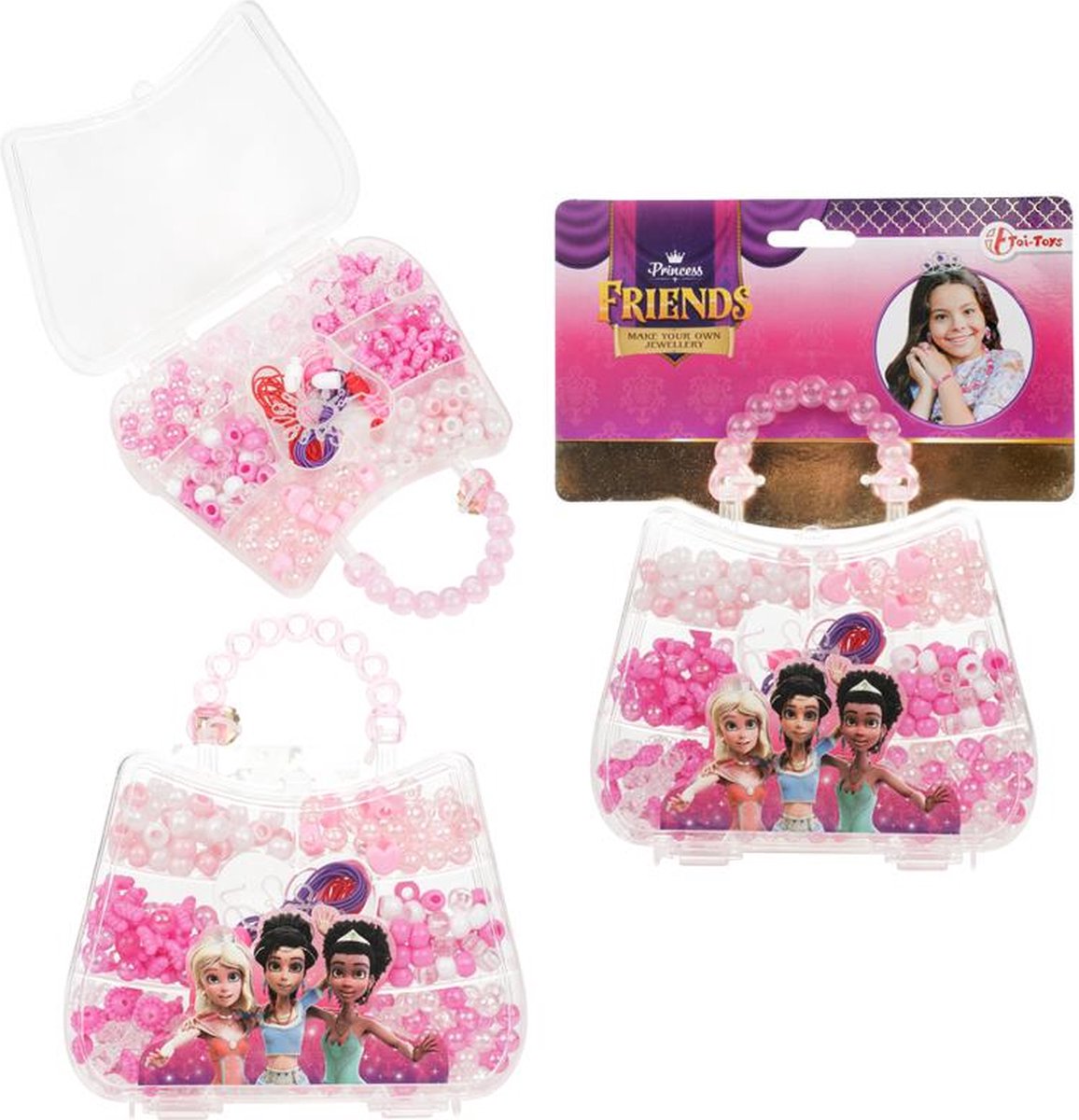 Toi Toys Princess Friends Sieraden maken in handtasje