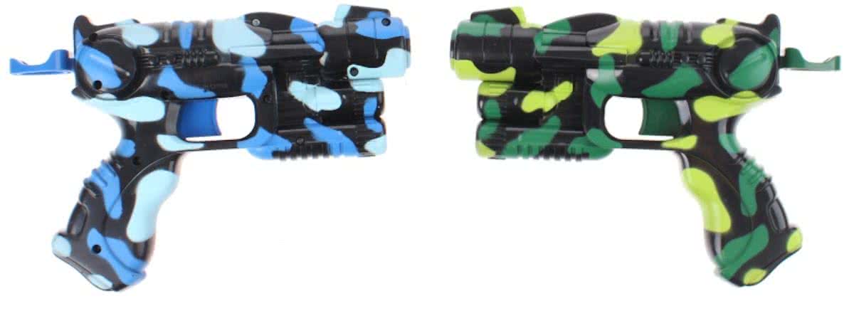 Toi-toys Battle Set Foam Blaster 5-delig Groen/blauw